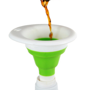 Portable Silicone Mini Funnel - Collapsible Design