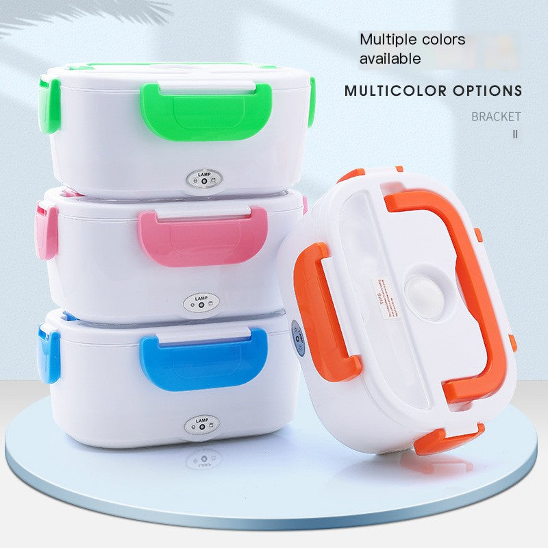 Double-Layer Stainless Steel Heated Lunch Box