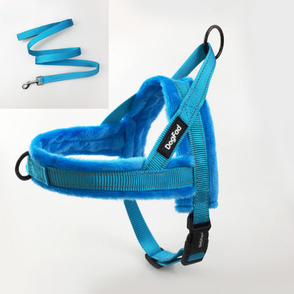 Comfortable Pet Chest Strap with Leash Attachment